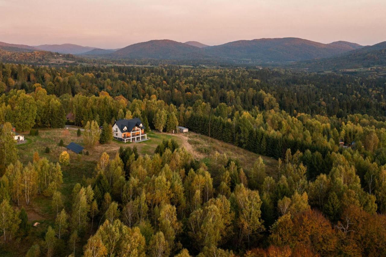 Pod Wielka Zalesiona Gora Wetlina Exteriör bild