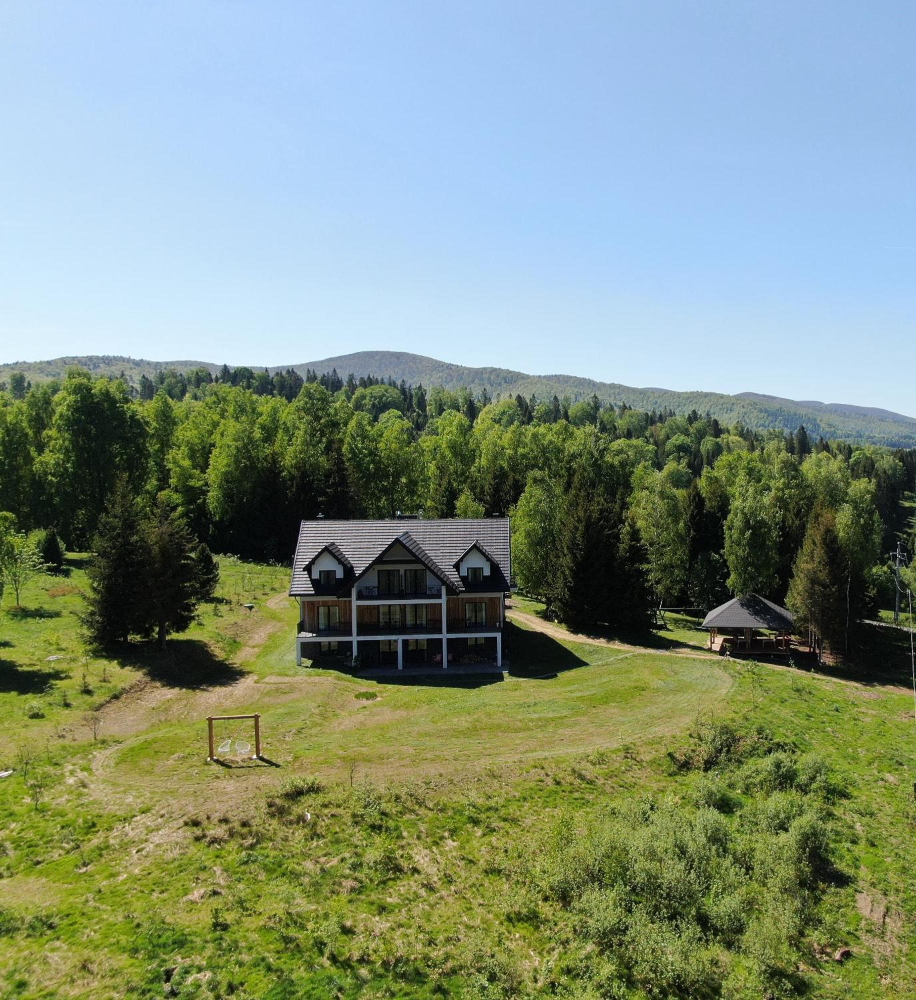Pod Wielka Zalesiona Gora Wetlina Exteriör bild